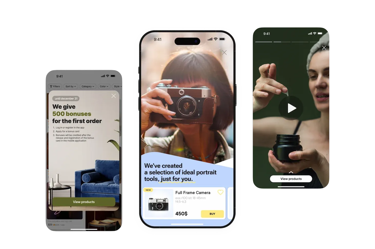 INTERACTIVE IN-APP CAMPAIGNS
